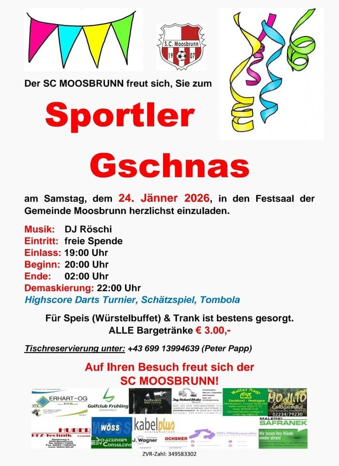 Galerie Vorschaubild Sportlergschnas