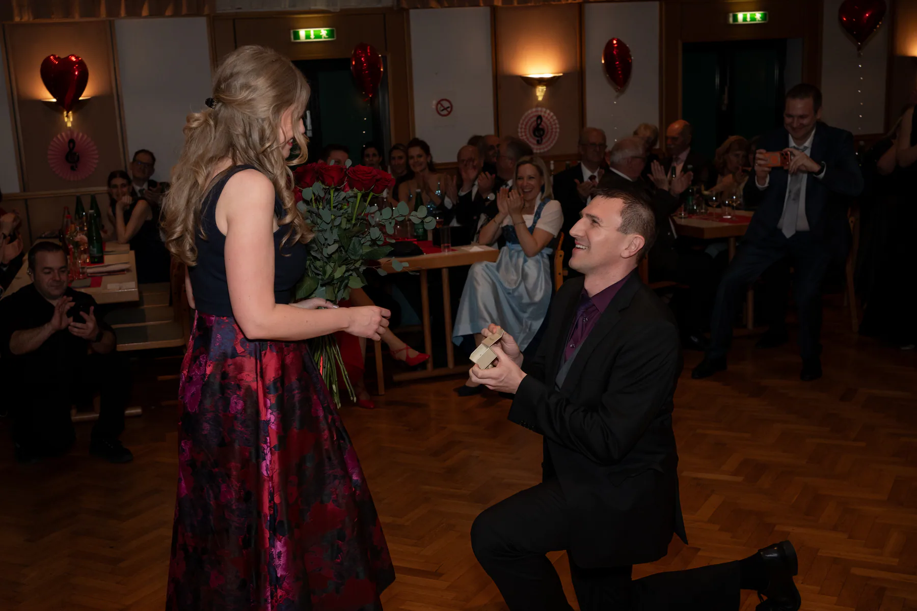 Feierlicher Programmpunkt bei einem Event