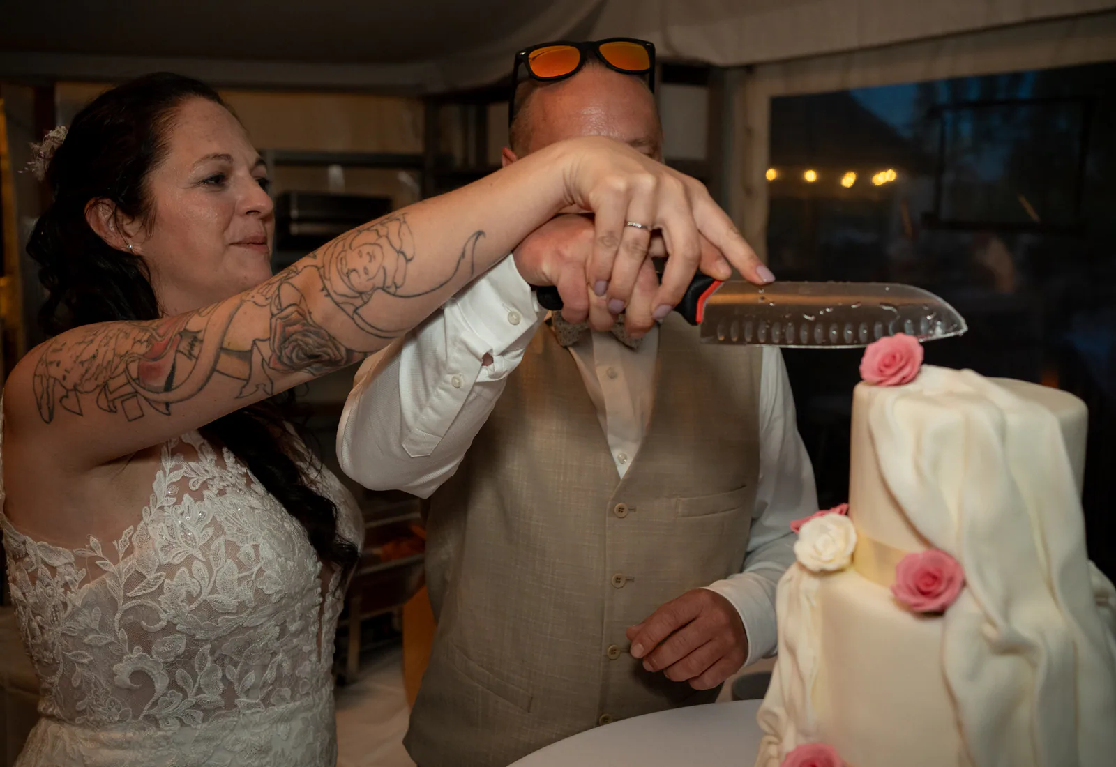 Hochzeitstorte als Teil der Reportage